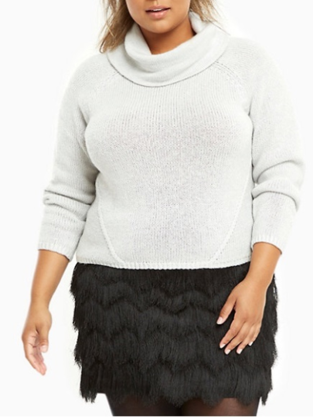 . NWT Torrid cropped sweater